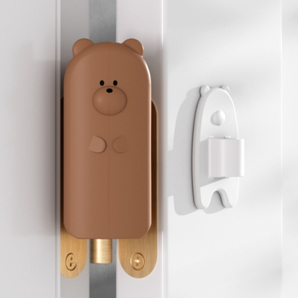TEMU 1pc Cute Animal Silicone , Anti-pinch Hand Safety Lock, Durable And Safety Guard Door Wedge
