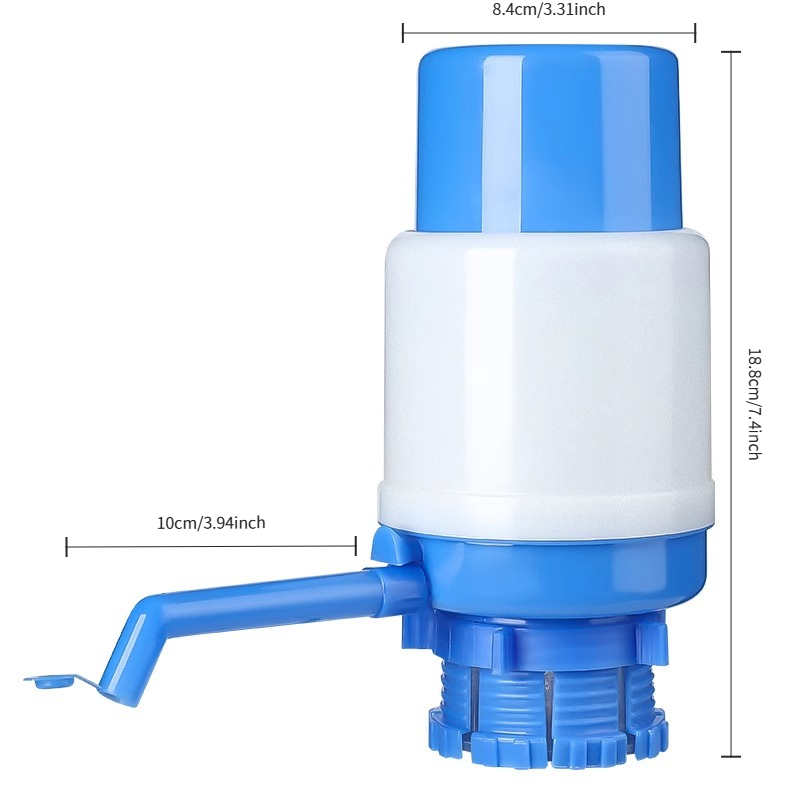 TEMU Pompe à eau manuelle portable , , le camping et l'extérieur - Système de surpresseur manuel avec pompe d'extraction d'eau pour tonneau, pour