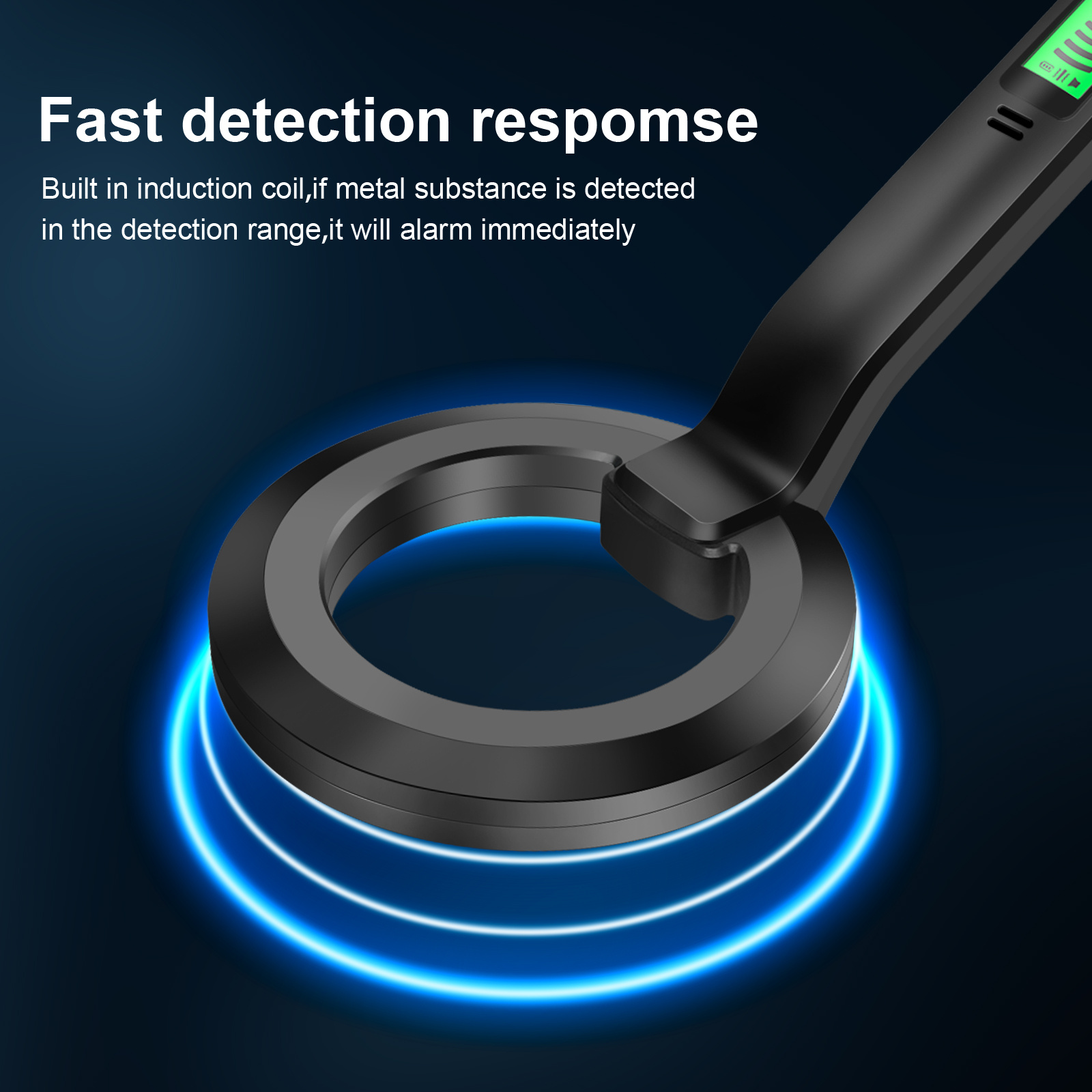 Upgrade Professional Metal Detector, High-precision Portable Underground Treasure Hunting Device, Intelligent Security Scanner+outdoor Exploration Archaeological Security Multi-purpose Set (batteries Not Included in Shipment)