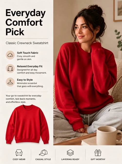 womens fall theme letter print crewneck sweatshirt style loose drop shoulder long sleeve pullover top for daily wear and commuting