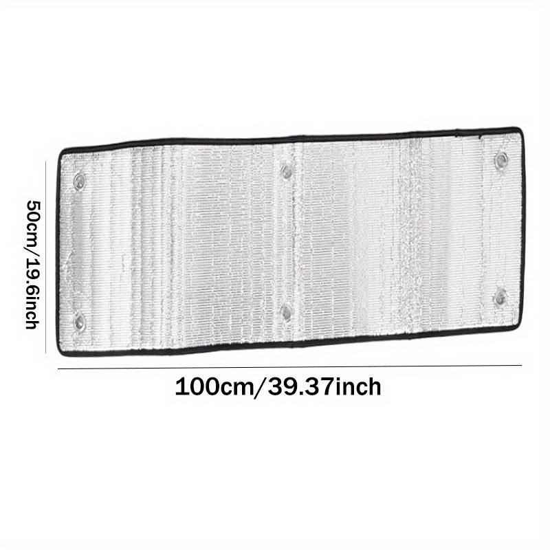 Window Sunscreen, Thermal Insulation and Shading Film to Protect Privacy, Convenient and Removable at Any Time, Sunscreen, No Punching Sun Room, Household Glass Sunscreen, Aluminum Film Shading
