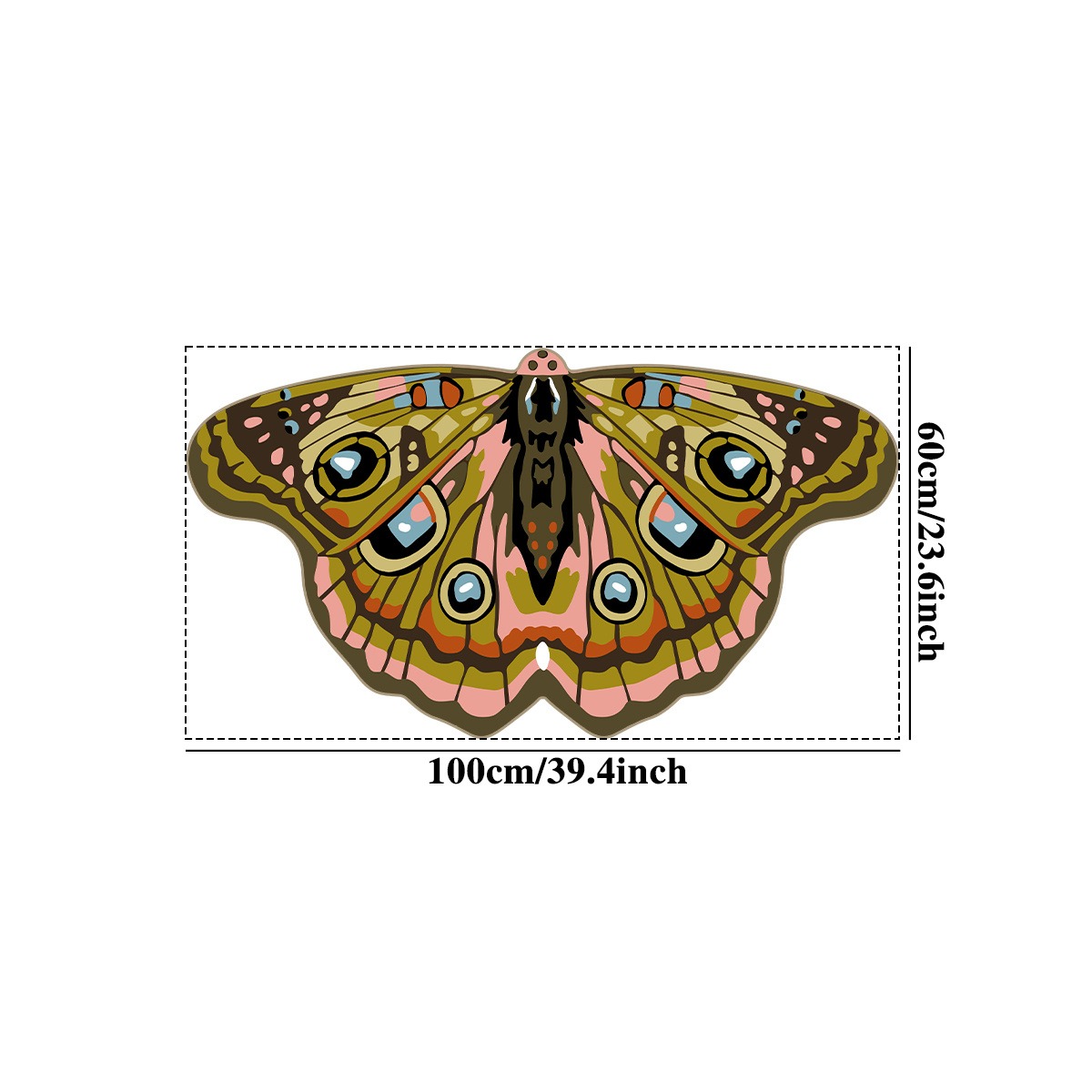 TEMU 1pc Floral -shaped Rug - Soft Bedside Suitable For Entryway, Bedroom, Sofa Floor - Machine-washable Nordic Style Luxury ()