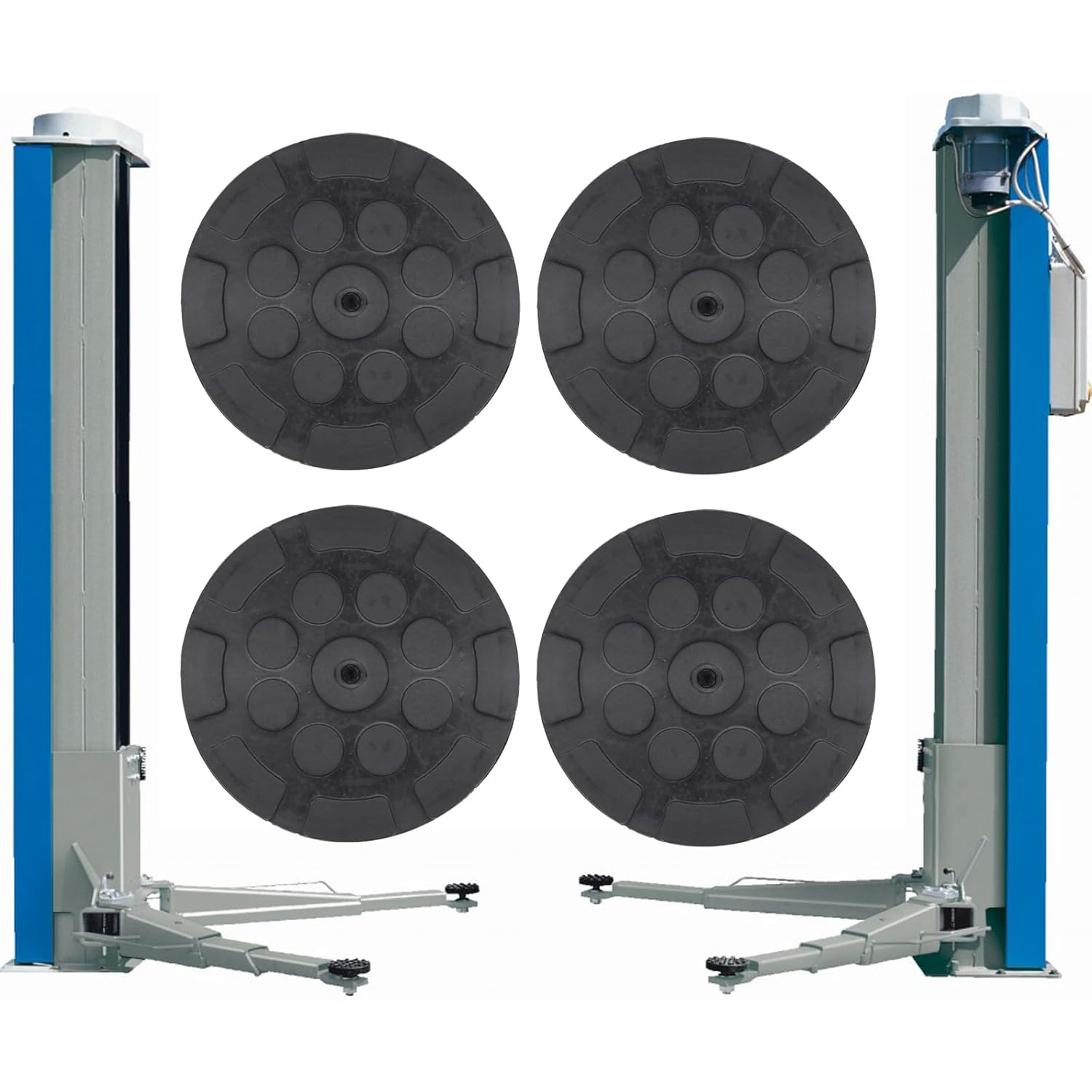 4 Rubber Pieces For The Car, Rubber Block For Lifting Jack, Lifting Platform, Rubber Shock Absorber, Car Support, Car