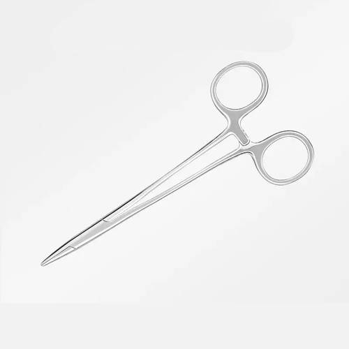 4 92 inch inlaid needle holder tool with a head and snap lock design suitable for applications
