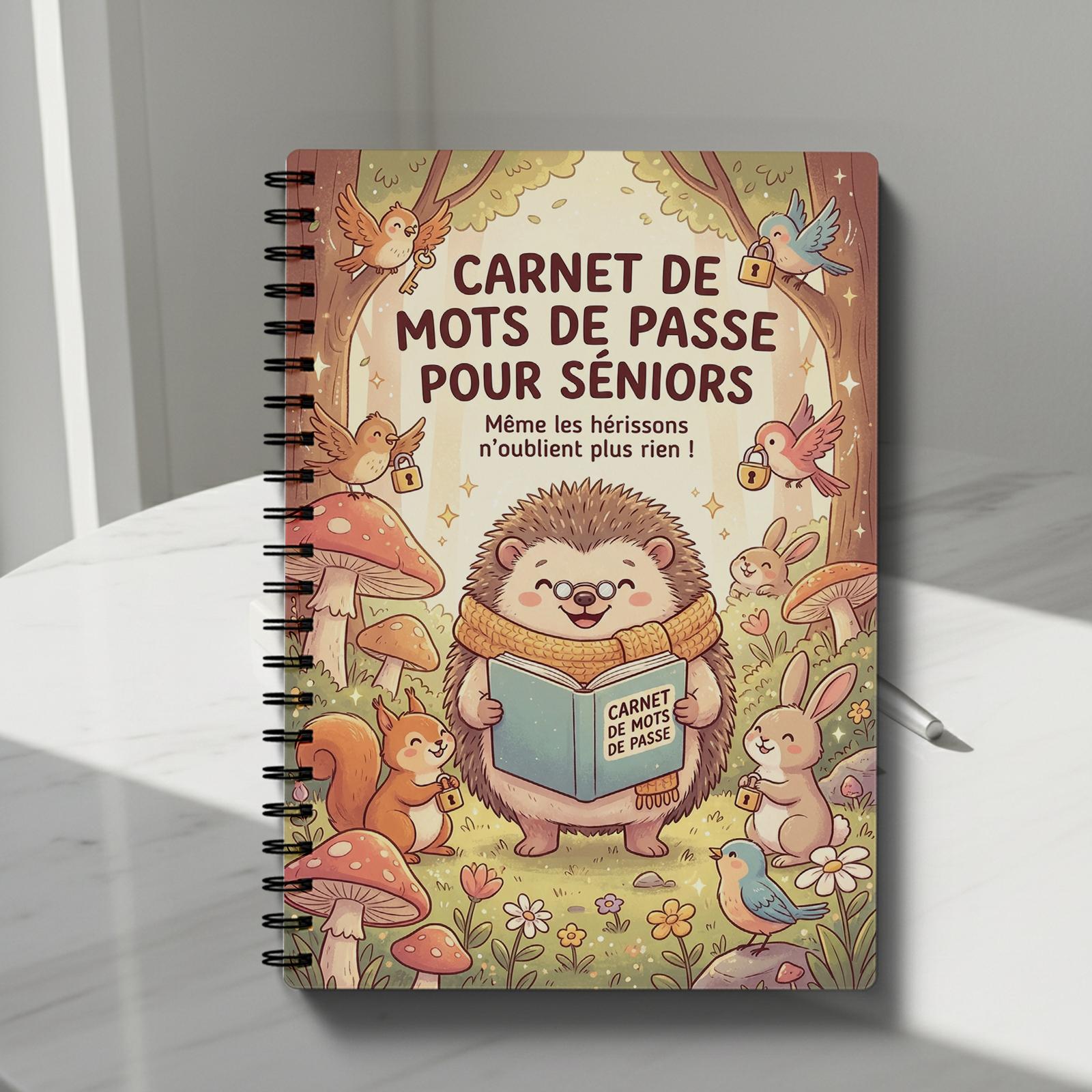 TEMU Carnet Organisateur de de Passe Français - de de Passe à Spirale avec Couverture Française Adapté aux Comptes en Ligne et Cartes de Crédit,