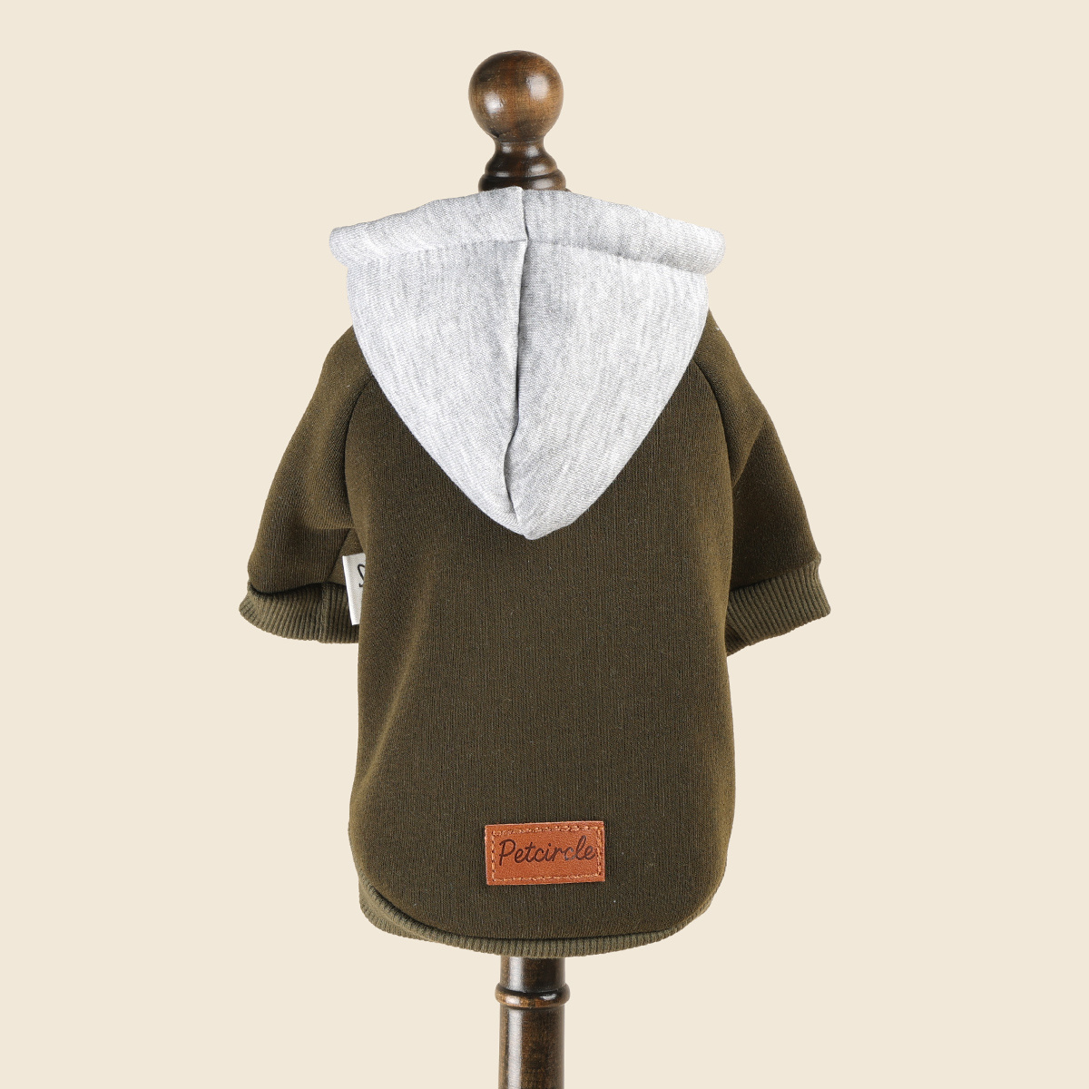 TEMU Retro Dog Hooded Sweatshirt, Small Label Easy Versatile, Sausage Small Casual Outing Clothing