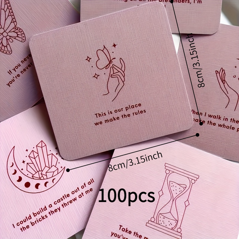 TEMU Biglietti da Compatibili con Smartphone - Logo///Codice QR Personalizzati - Carta Semi- Resistente con Design Minimalista - Durevoli per Ufficio