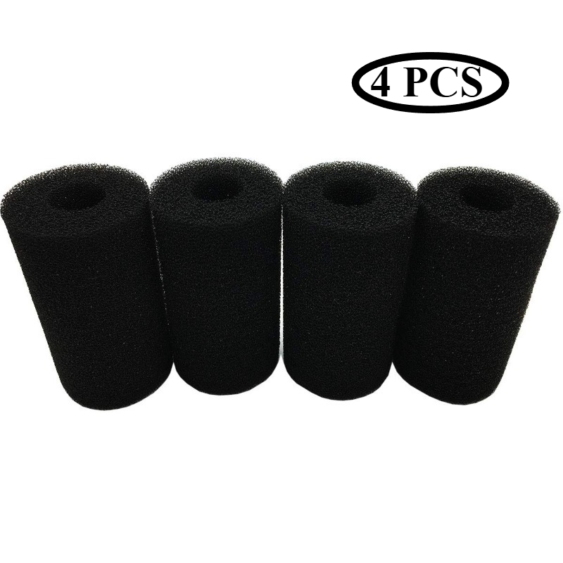 Pre-filter Sponge, 4 Pack Aquarium Pre Filter Foam Rolls Compatible Filter Accessories For Fish Tank