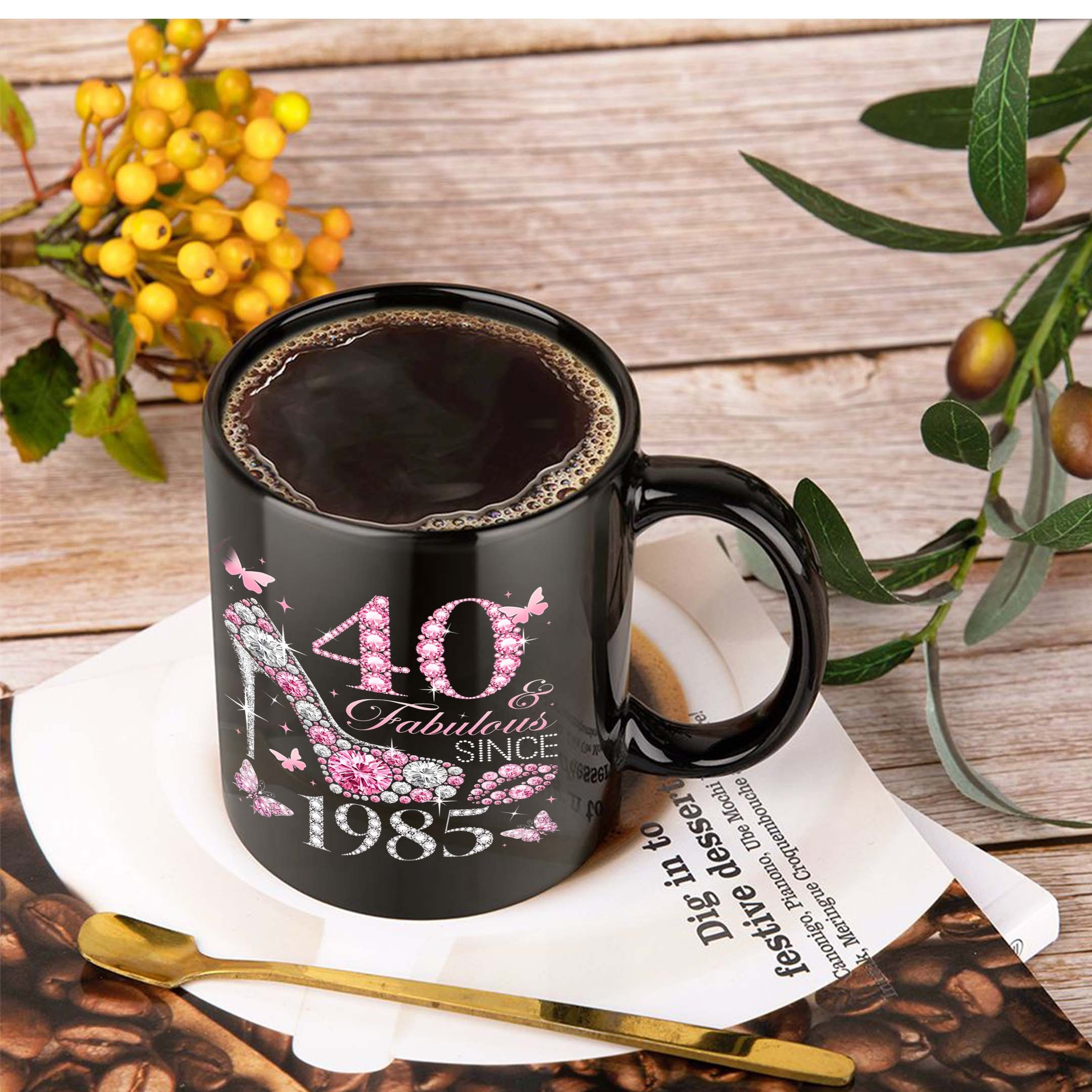 16 oz ceramic coffee mug with lid Tea Time Infuser Mug Matte Red main image 0