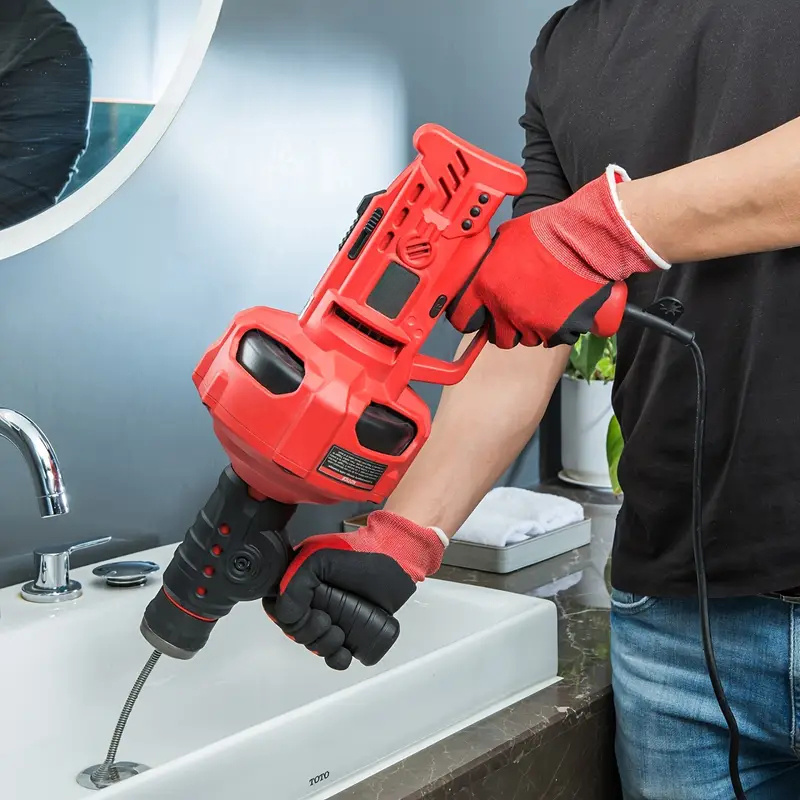 TEMU Electric Pipe Unclogging Machine Accessories, Pipe Unclogging Springs, Hotel Sewer, Toilet And Floor Drain Unclogging Accessories