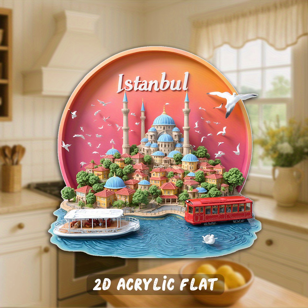 Klz Toren Istanbul Turkije 3D Koelkast Magneet Reizen