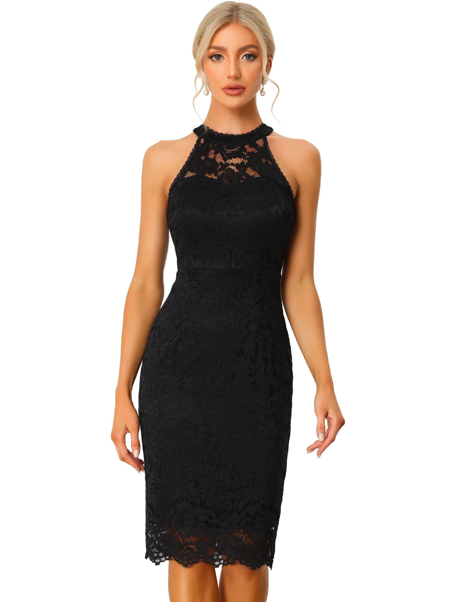 halter formal dress womens sleeveless bodycon wedding guest - Temu