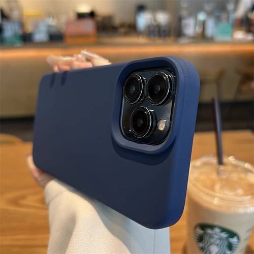 new multicolor candy colored soft liquid phone case fit protective cover for iphone 16 15 14 13 12 11 pro max