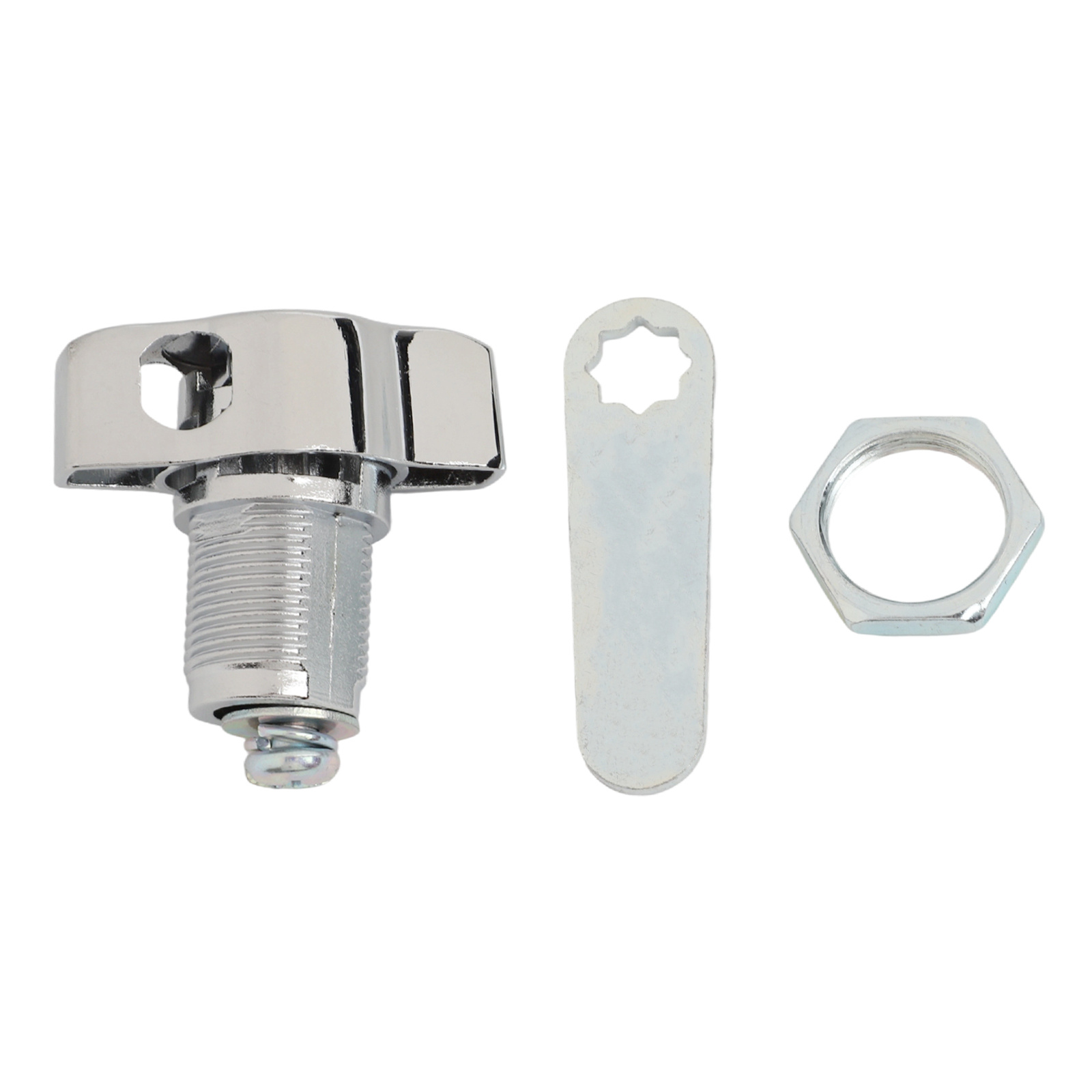 TEMU Keyless Mechanical Cabinet Cam Lock For Secure Furniture Doors, Alloy Construction Provides Rust Resistance And Long-lasting Use, For Cabinets,