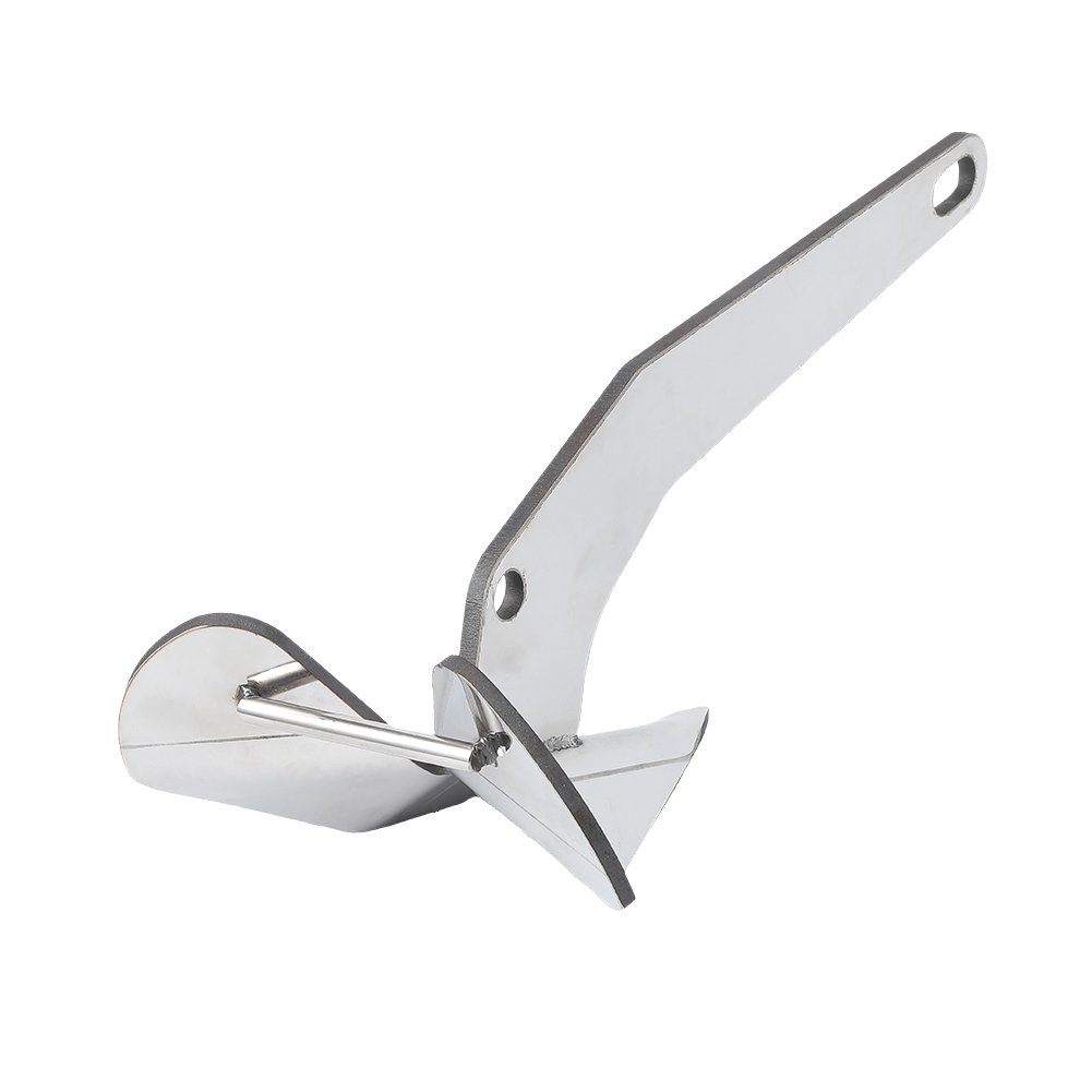 Image of Heavy-duty Boat Anchor - Suitable For Sailboats & Yachts, Durable Marine Anchor With Triangle Wing, Corrosion-resistant Suitable For Saltwater, Ideal For Yachting, Fishing, Boating Hardware
