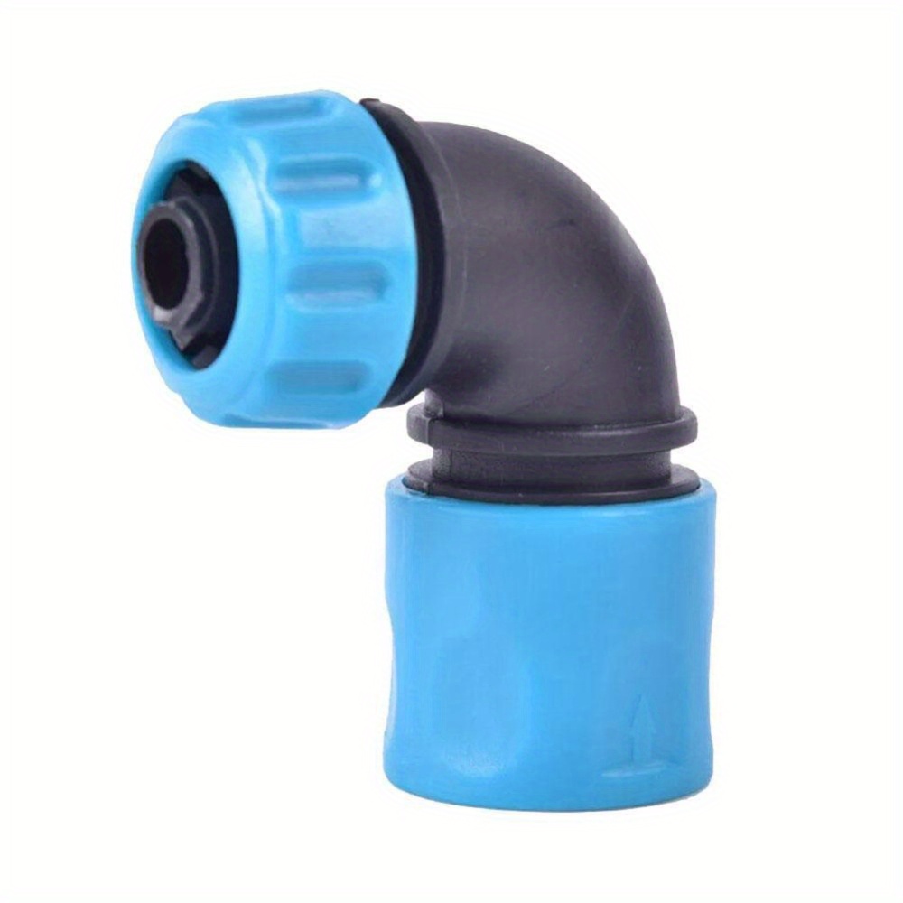 Garden Irrigation Hose Adapter For Connecting Water Hoses At An Elbow Joint