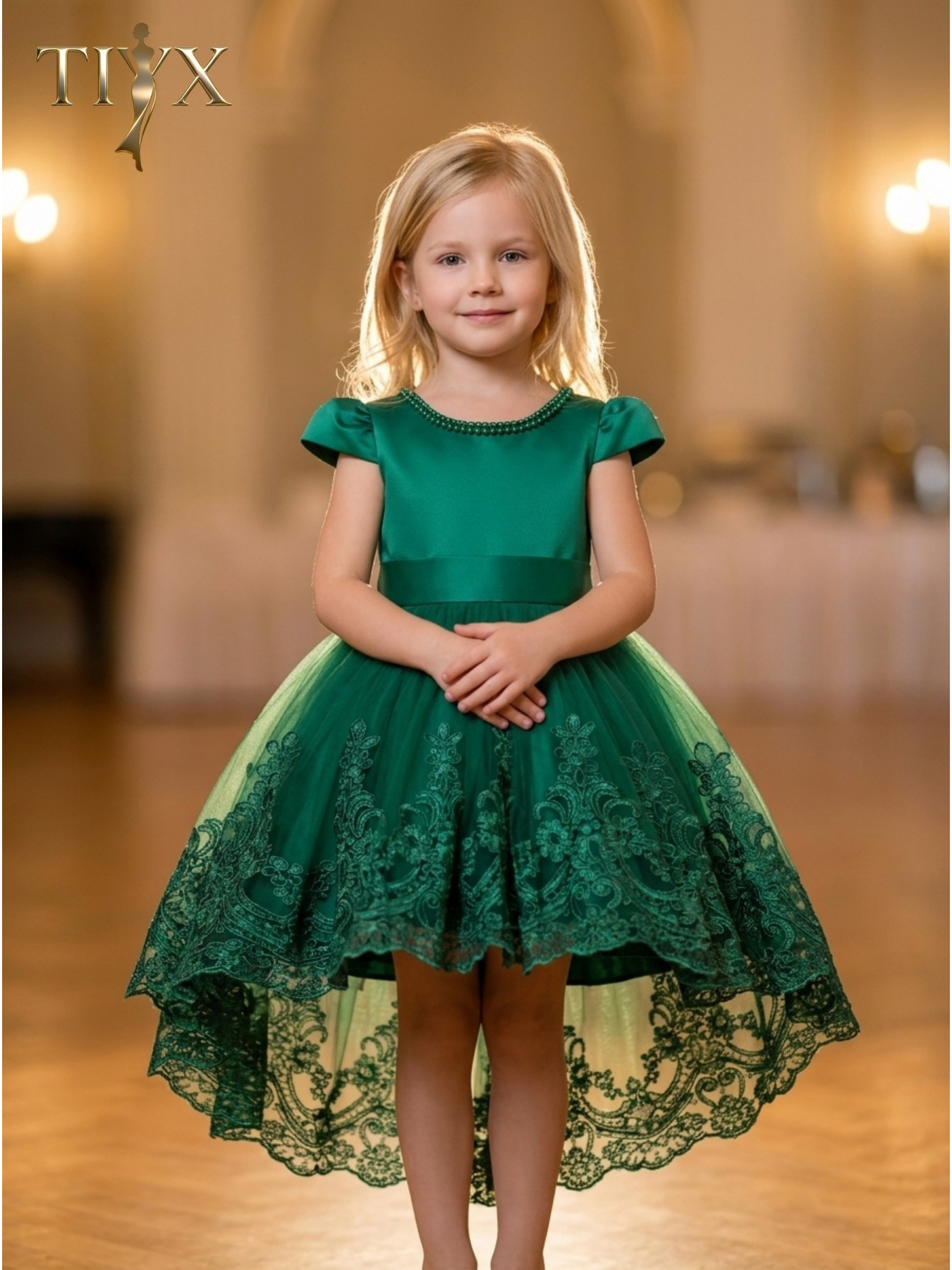 green dress girl sold on Temu United States