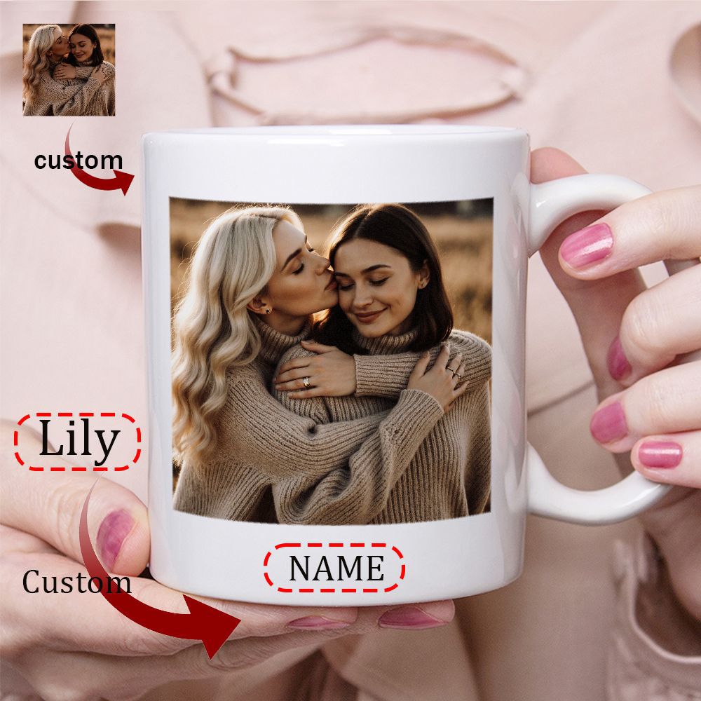 personalisierte keramik kaffeetasse individuelle tasse foto