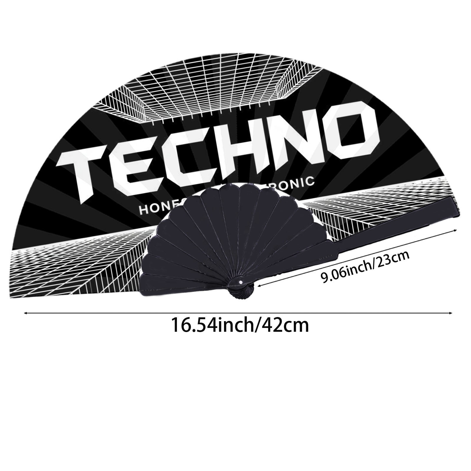 TEMU portatile da donna TECHNO 1 pz - Ventilatore rinfrescante portatile moderno e minimalista con design elegante, per regali di laurea, attivit� ,