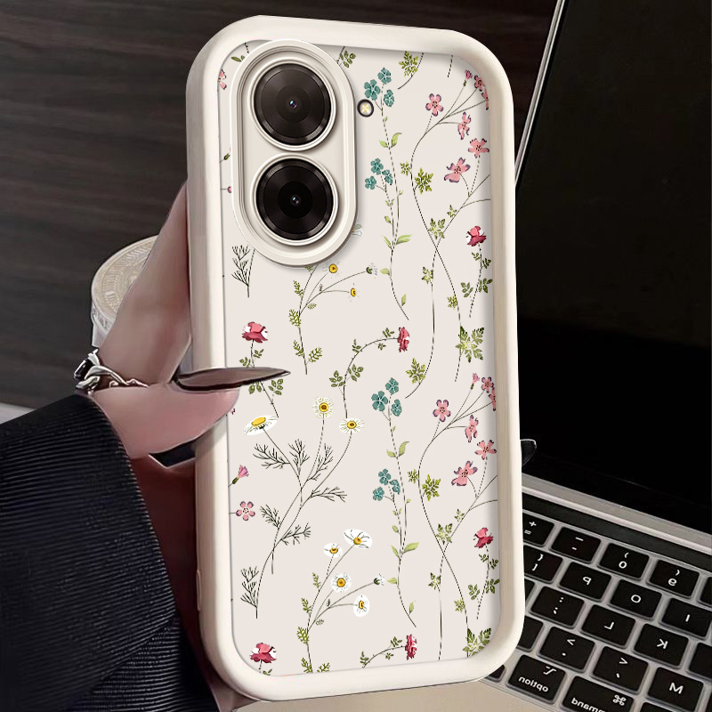 TEMU Phone Case - Shock-resistant Silicone Phone Case With A Cute For Redmi A5 4g