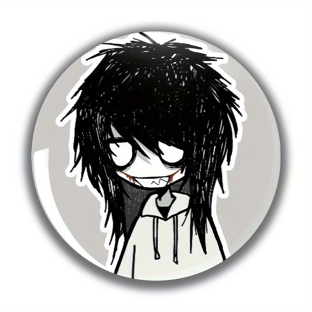 TEMU Latest, 1pc, Men's Fashion Brooch, Popular Anime Cartoon Unisex Badge/ Round Pin - Suitable For Clothing, Backpacks, Hats, Fashion Accessories ,