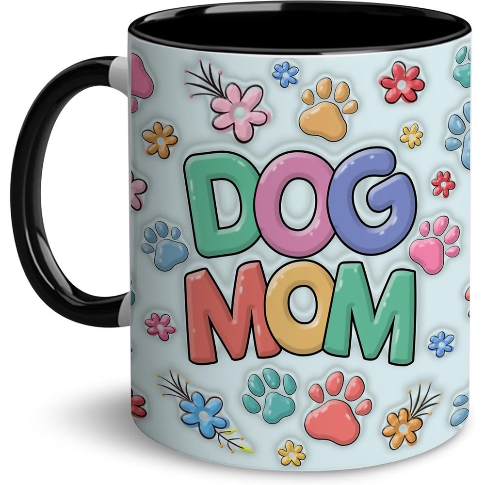 

For Women - Day Mug For Dog Lovers - Dog Mom Mug - Day, Christmas, Birthday Gifts, 2d Dog Mom, Pet For Mom Grandma Sister - Mug 11 Oz