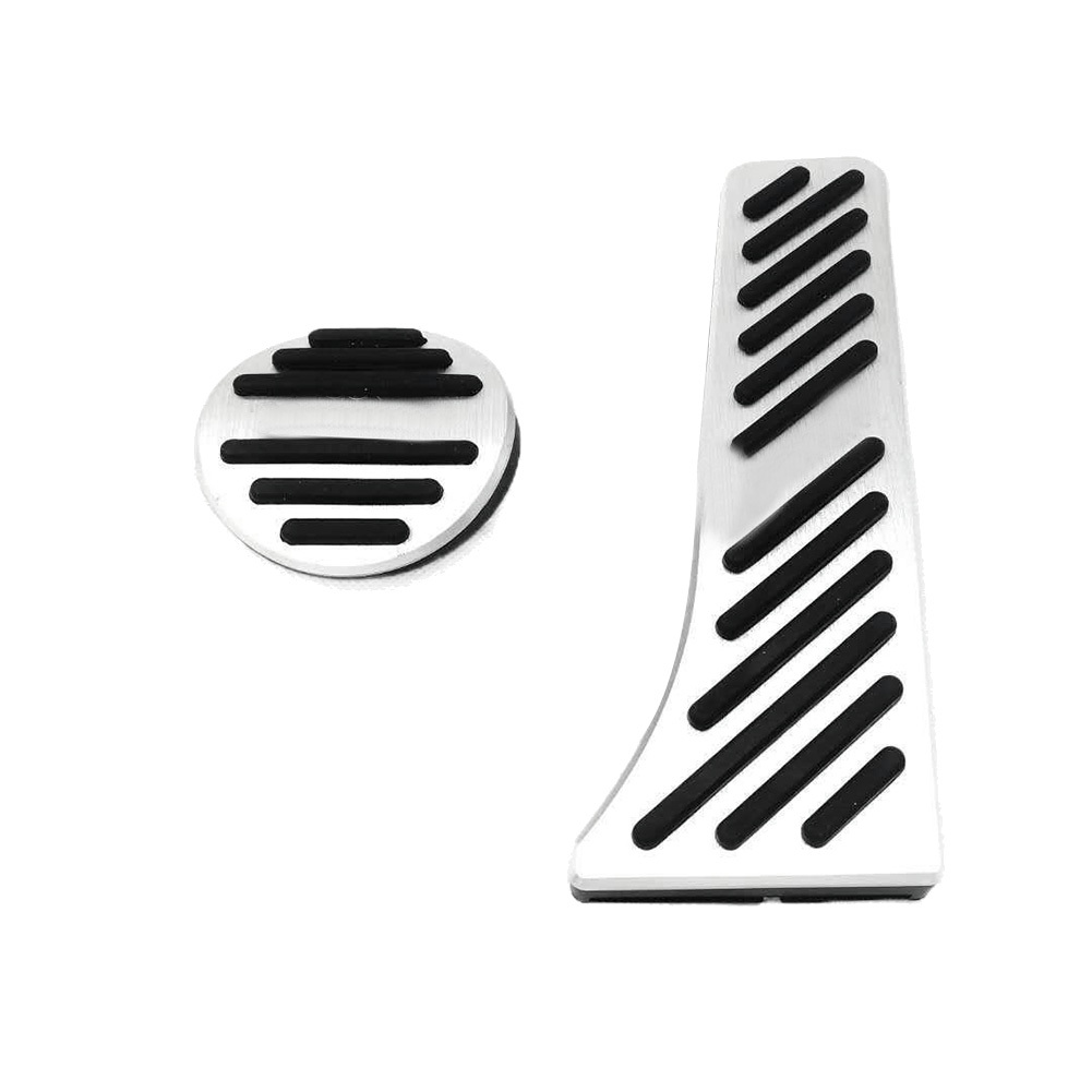 2pcs Gas Accelerator Pedal And Break Pedal Cover Pads Non-slip For For Smart 451 2007-2014
