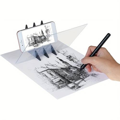 item picture projection beam projector drawing compatible for smartphones tablets portable for the projection for portraits landscapes still life ideal for artists students hobbyists