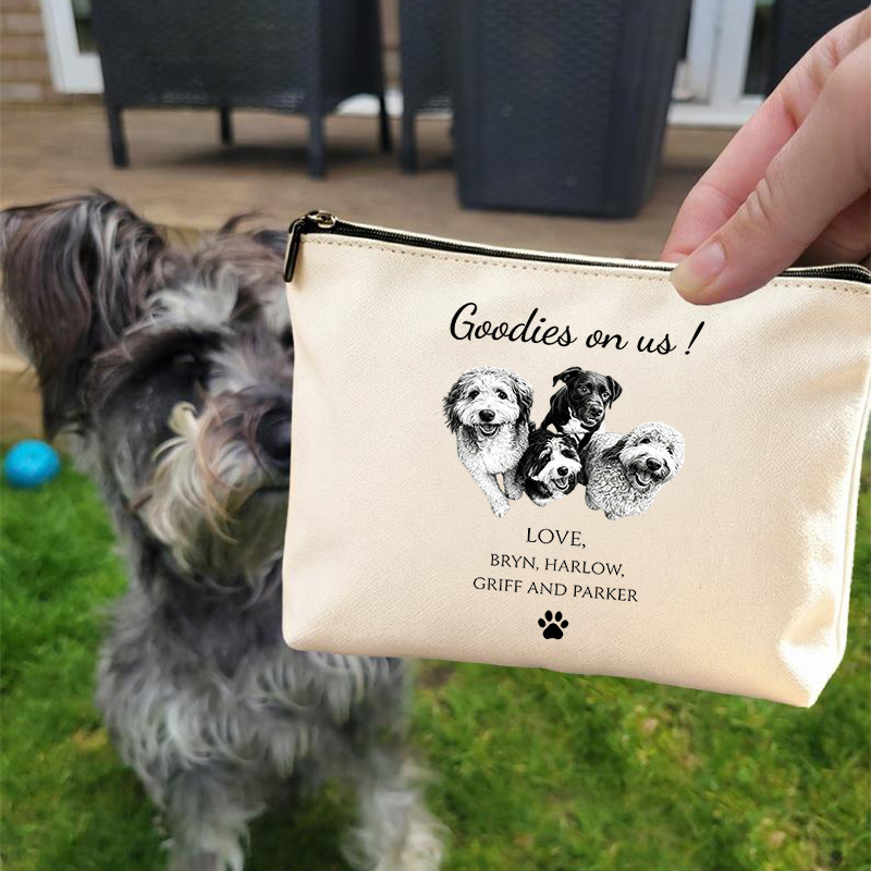 Customizable Dog Gear Bags for Pet Supply Storage
