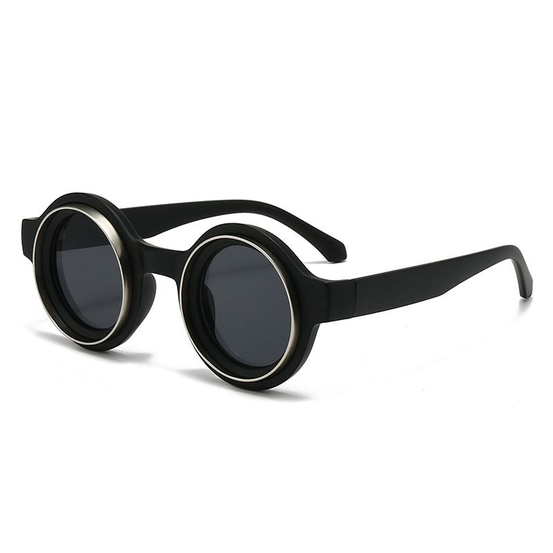 round frame glasses sold on Temu United States