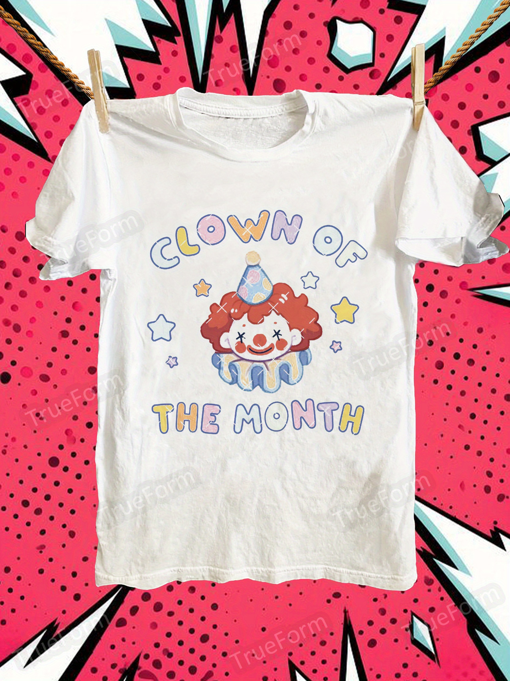 トップス homeis network small run of clown tees 10001-