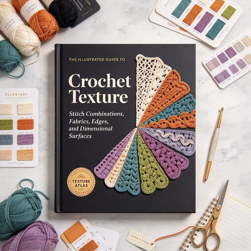 Crochet Texture Bible: Complete Guide to Needlework Patterns
