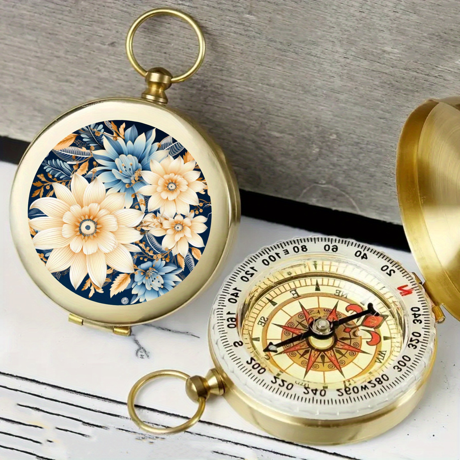 Classic Pocket Style Camping Compass for Outdoor Adventures