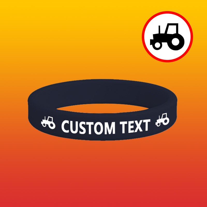 26pcs Custom Silicone Wristbands Set, Personalised Gift