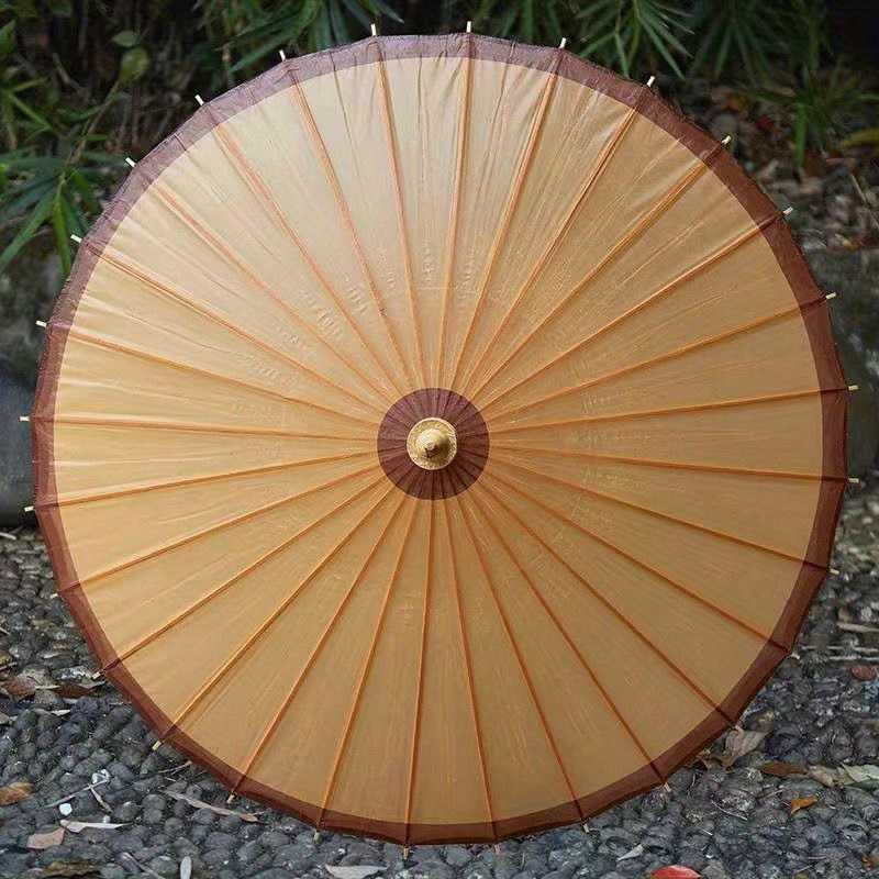 TEMU 【商品名】伝統的な漢代・唐代風手作り油紙傘、耐久性、高品質、トな扇風機型開閉機構、写真撮影、文化イベント、ギフトに最適。軽量で持ち運びやすい、古代アジアのアクセサリー