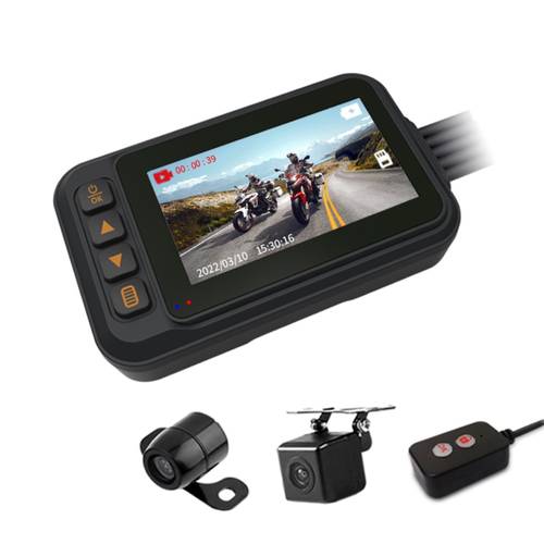 motorcycle dash cam sport driving recorder dashcam with