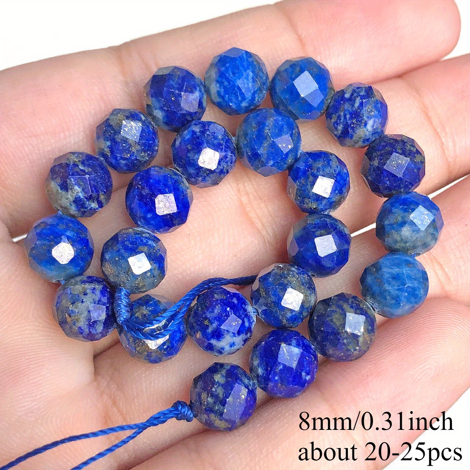 TEMU Beads & Bead Assortments - Aaa Natural Beads 6mm 8mm Round Loose Beads For Making - Ideal For Bracelets, Necklaces, Elegant Charms & Fashion