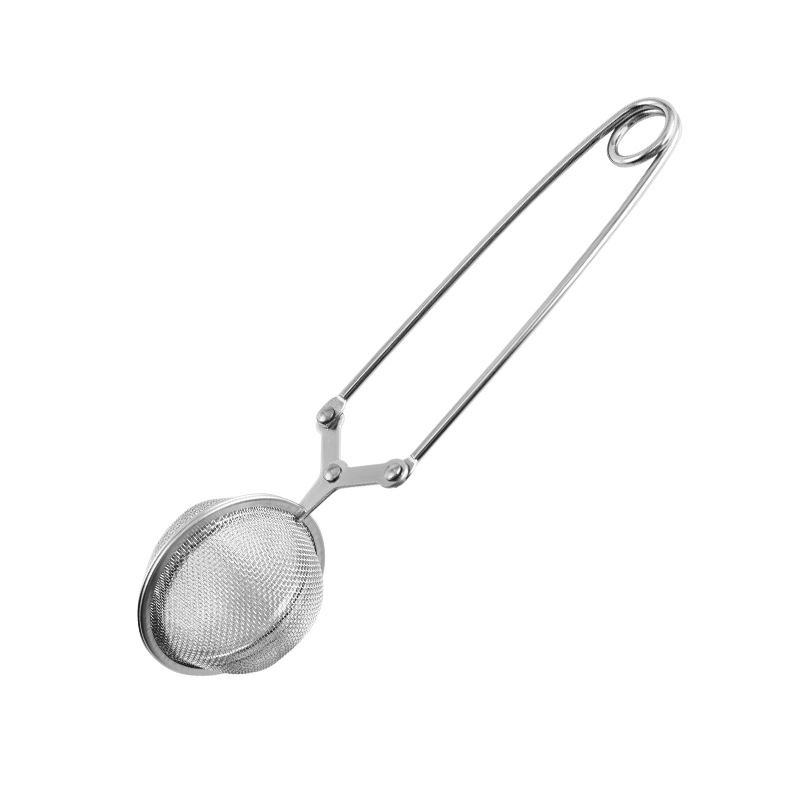 Stainless Steel Handle Tea Ball Tea Clip Tea Infuser Mesh Seasoning Mesh Strainer Clip Ball Ball Brewing