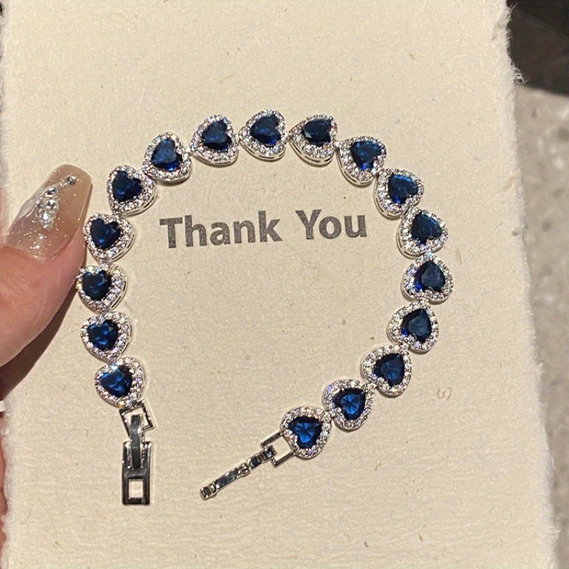 

- Zirconia Bracelet - , Alloy Zirconia Accents For & Gifting
