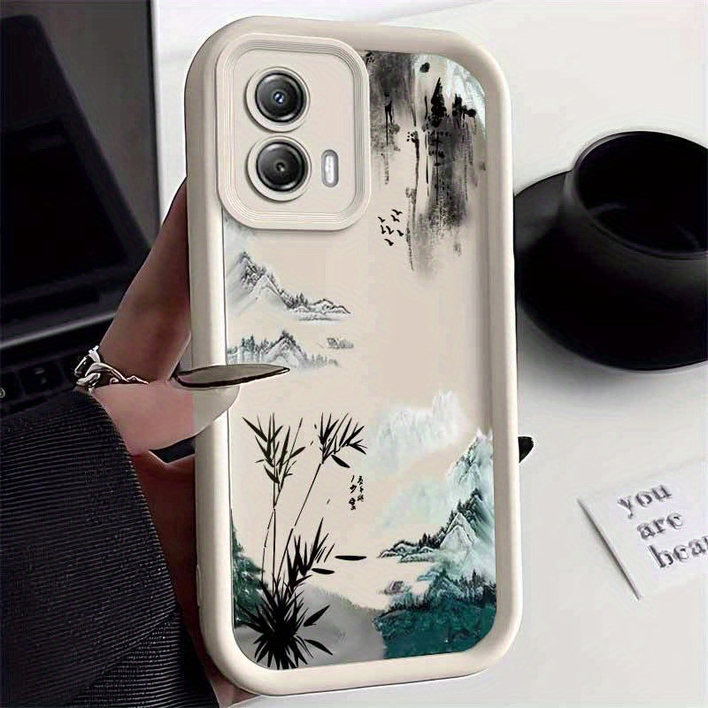 TEMU Phone Case: Durable G85 5g Comfortable Feel In The Poem Case For Moto G85 5g Featuring Shockproof In Fashion