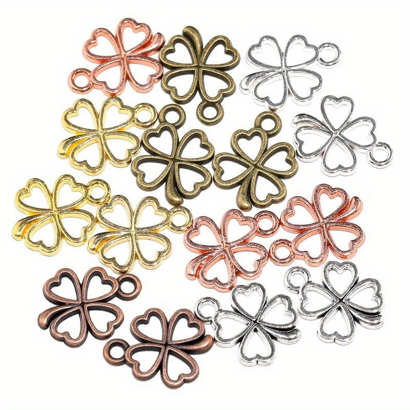 

100pcs , 13x17mm Alloy Pendants For Making, Accessories