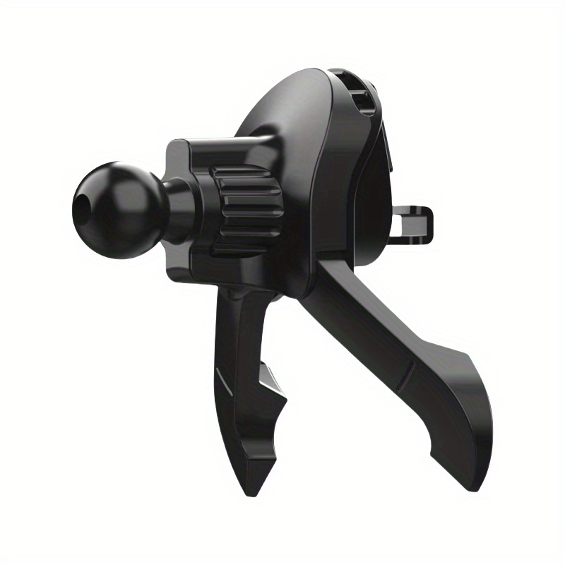 1pc Universal Car Air Vent Clip Mount, 17mm Ball Head Base Spiral Metal Hook For Car Air Outlet, Adjustable New Arrival Mobile Phone Holder, Stable Gps Support, Shaped Telephone Support
