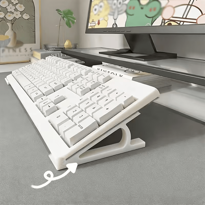 6pcs Ergonomic Keyboard Riser Set