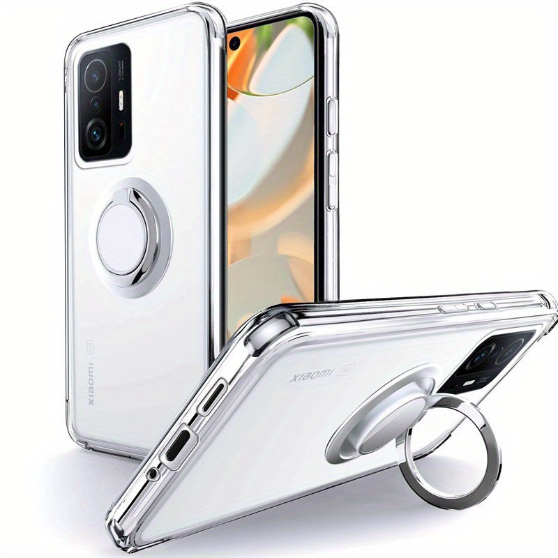 TEMU Чохол для телефону - для Xiaomi 15 14 14T 13 13T 12 12T 11 11I 11X 11T 10 10T 9 9T 8 6 Ultra 4G 5G SE, тонкий прозорий [захист від падіння 12FT]