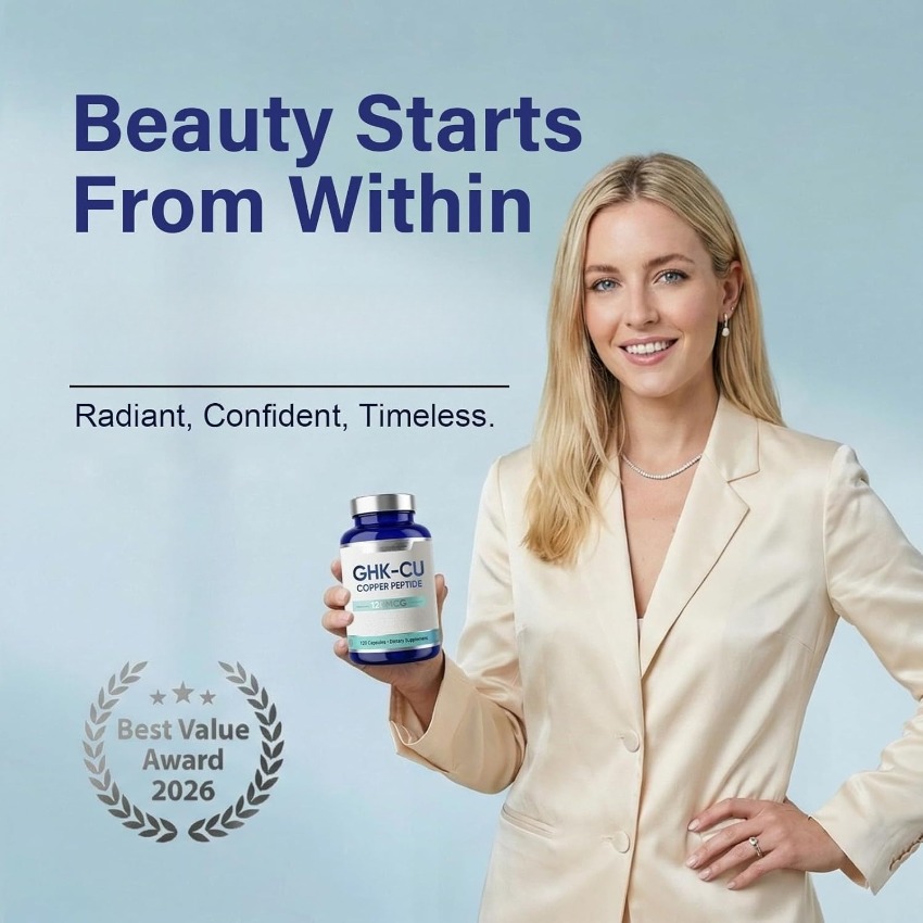 GHK-Cu Copper Peptide Supplement, Promotes Skin Repair, Reduces Wrinkles –  CTDE PARIVAR