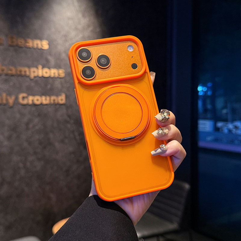 TEMU Phone Case: Skin-feel Frosted Semi-, Resistant To Fingerprints, Compatible With Wireless Charging, And With A Built-in 360Â° Rotating Ring Stand.