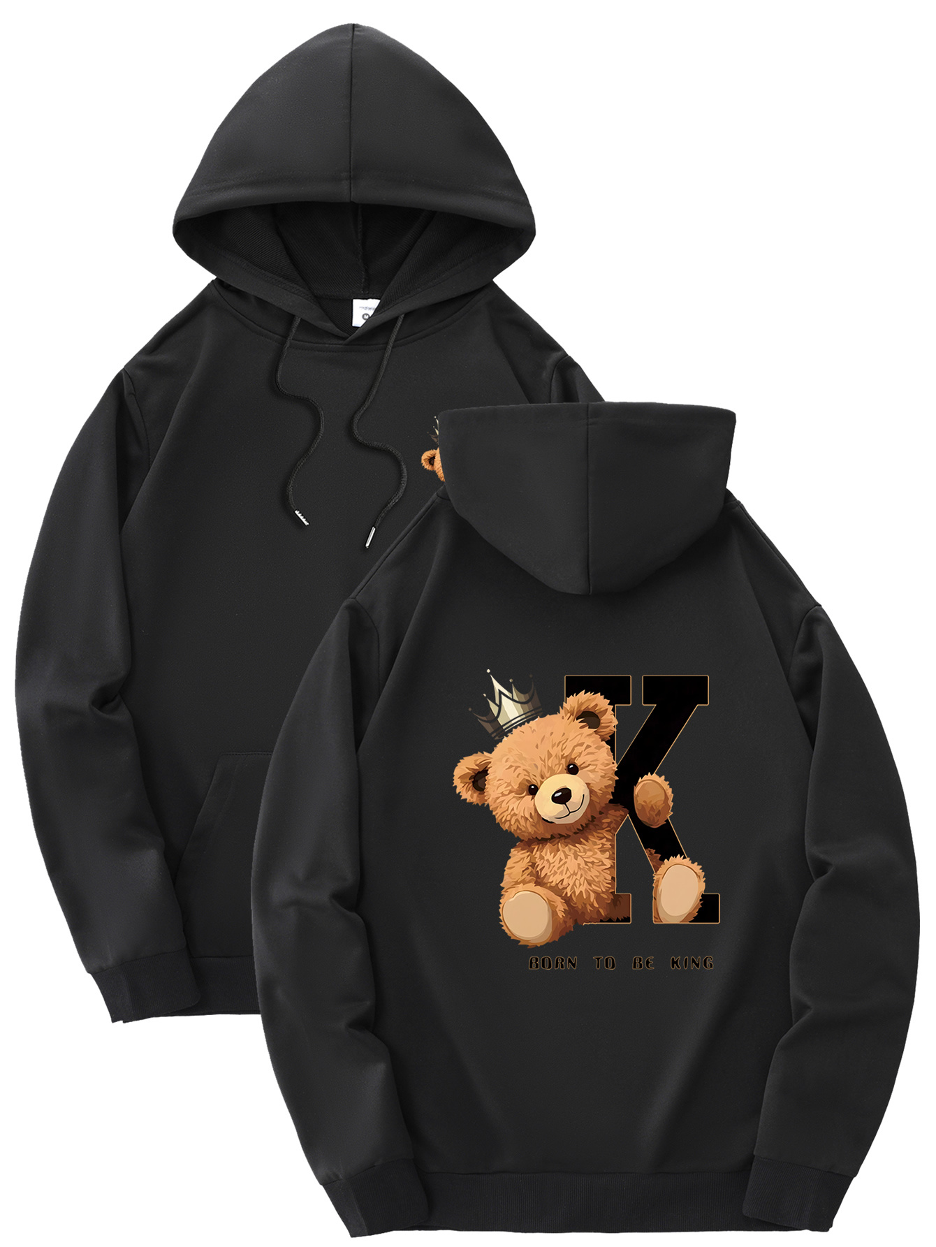 bear hoodie sold on Temu United States