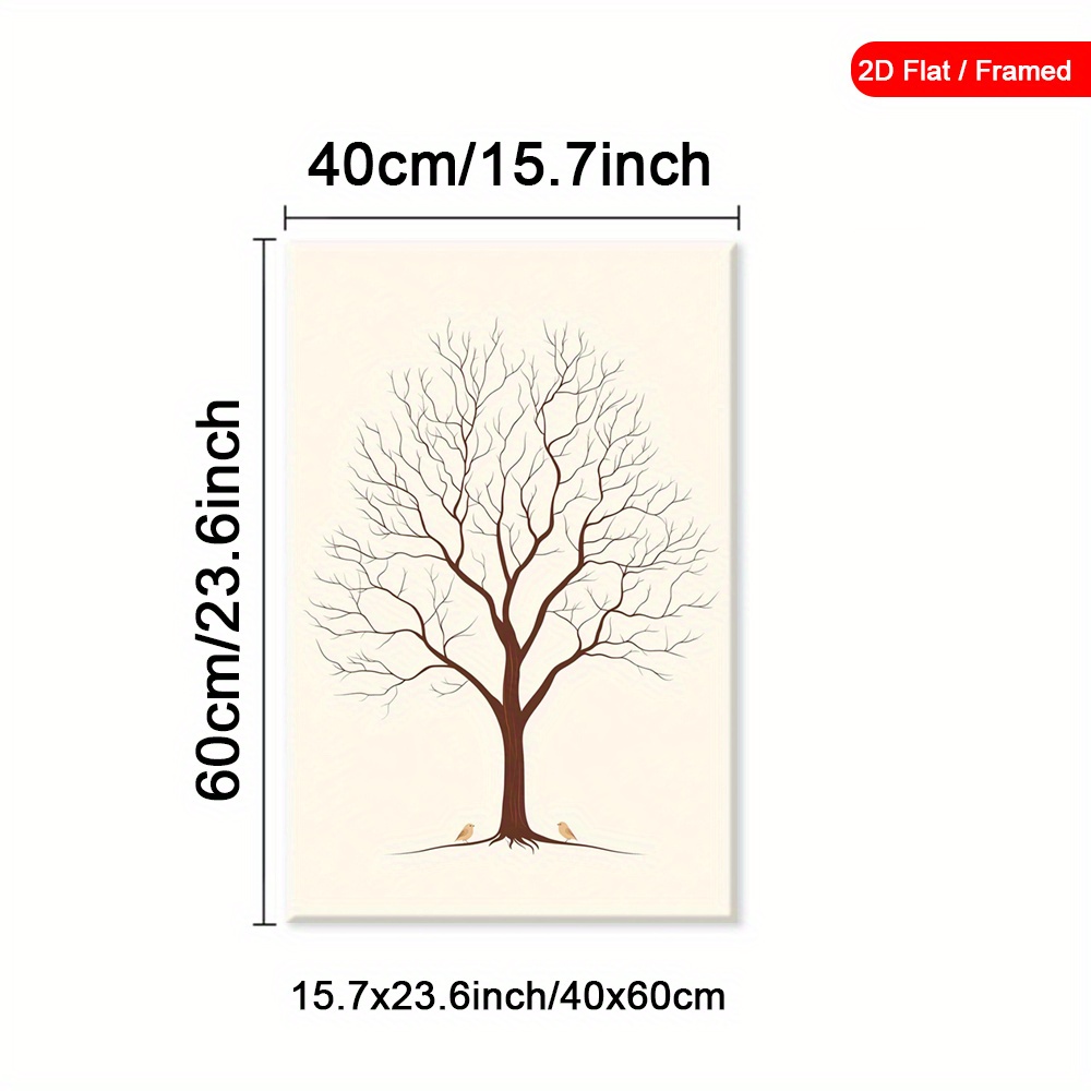TEMU mural monochrome encadré 2D plat, 2D plat, 2D plat 1pc, Art mural à fluides, d'art minimalistes, Impression sur toile de style contemporain,