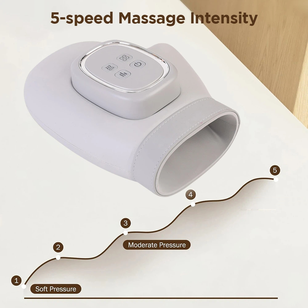 Hand Massager with Heat, Cordless Rechargeable Air Compression Hand Massage Glove, Full Finger & Palm Massage, 15-Minute Auto Shut-Off, Relaxing Gift for Men And Women - Image 10