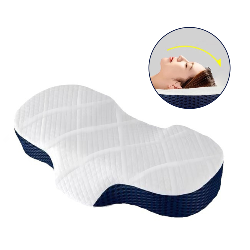 Memory Foam Pillow Slow Rebound Shaped Neck Support Pillow For Home Bedroom Side Back Sleepers